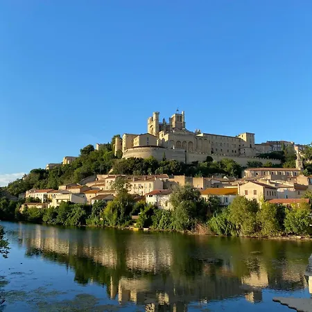 Vigne Et Mer-spacieux Haussmannien-2chambres-wifi 公寓 贝济耶
