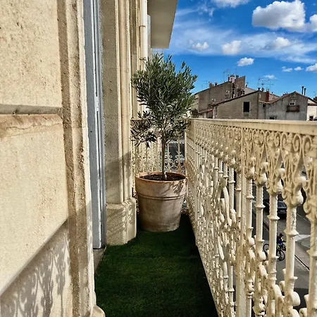 Vigne Et Mer-spacieux Haussmannien-2chambres-wifi Béziers