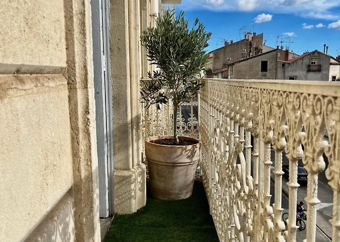 Vigne Et Mer-spacieux Haussmannien-2chambres-wifi Béziers